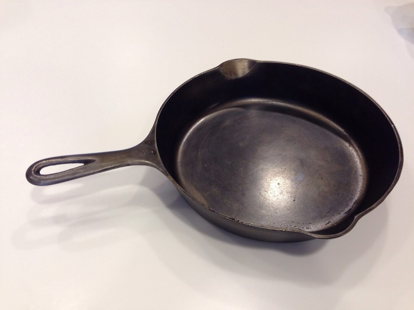 A vintage Griswold cast iron skillet
