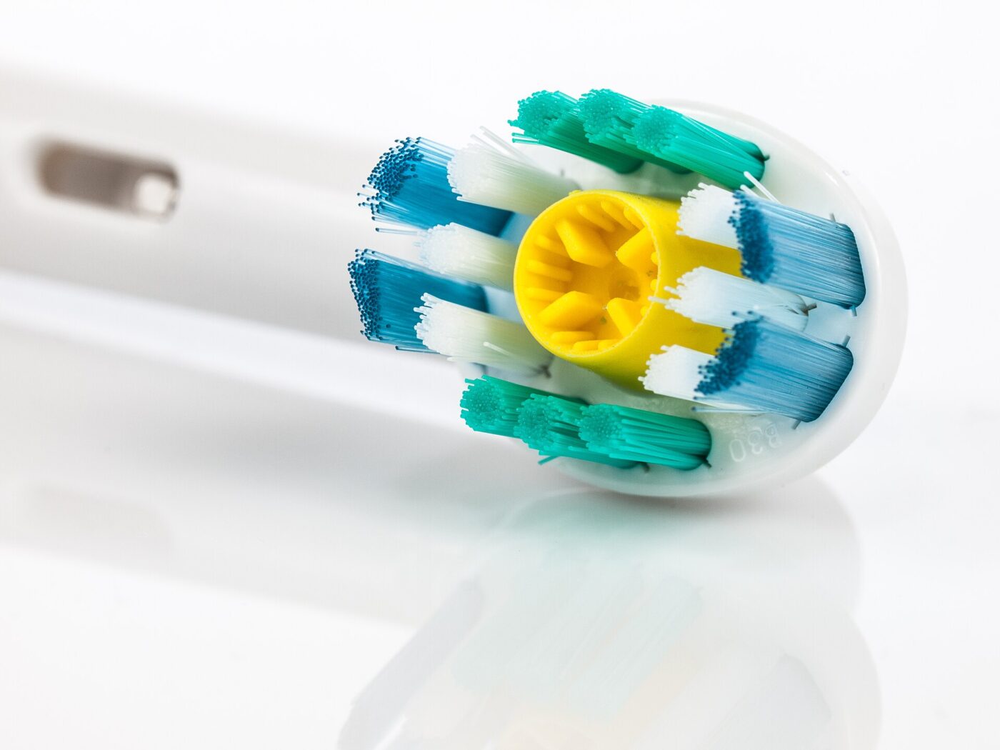 A replacement brush head. Over the life of a handle, heads usually cost more than the toothbrush itself.