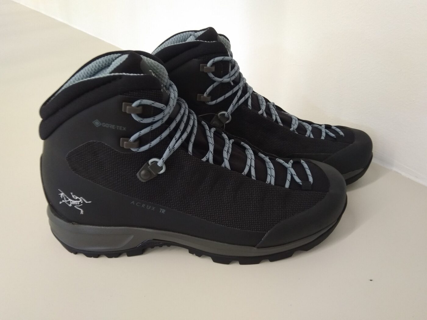 Arc'teryx Acrux trail boots.