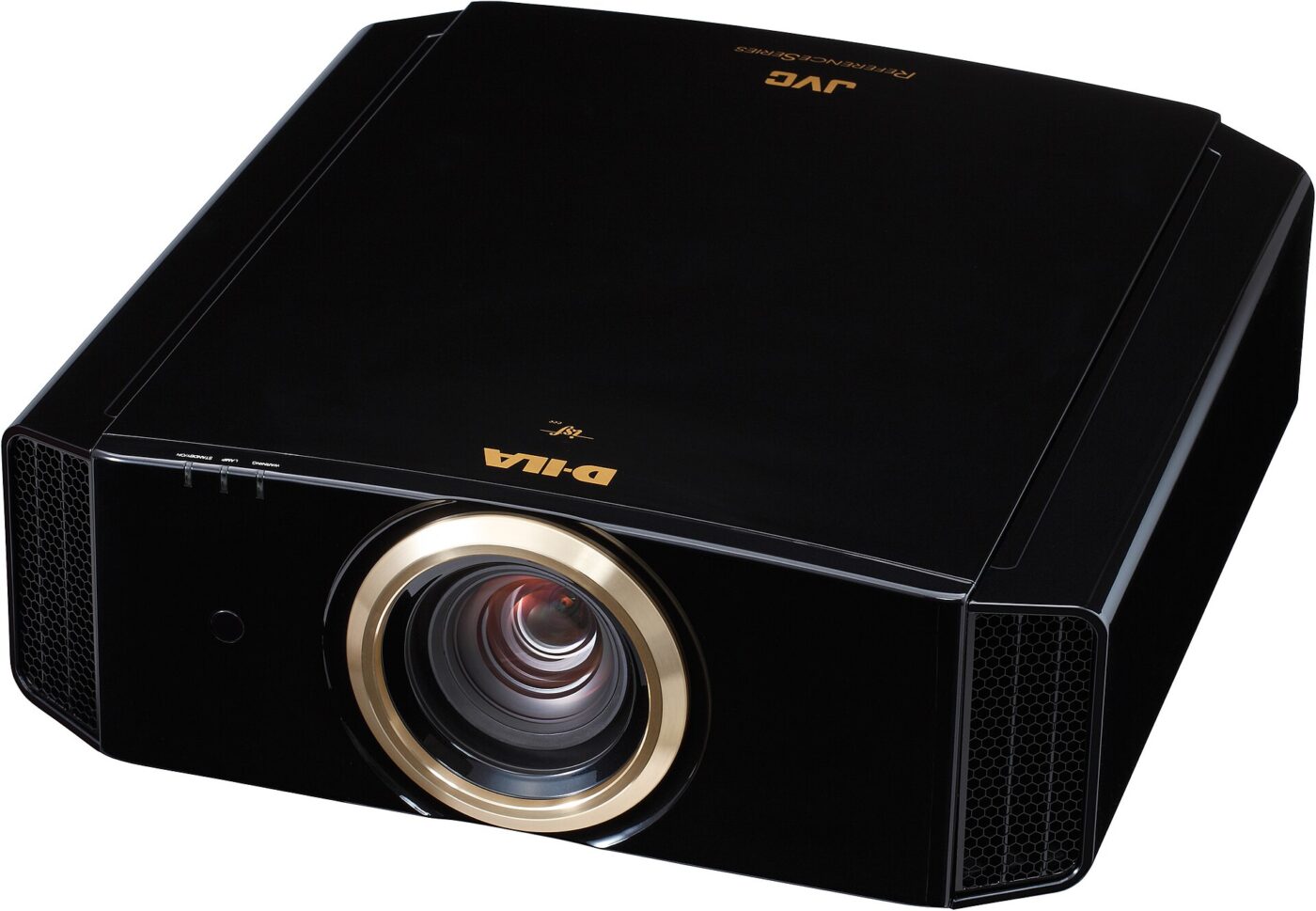 A home theater projector.