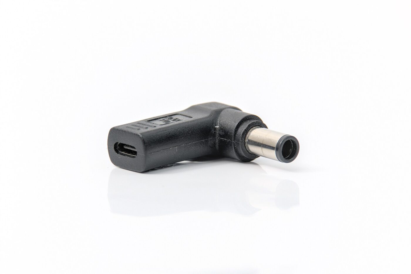 A USB-C power delivery adapter